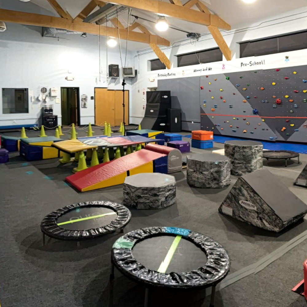 Climbing, Running, & Playing With 2 Huge Indoor Gyms
